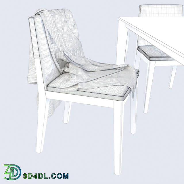 Table _ Chair - Cliff table and chair Elekta _Alf _ Dafrè_