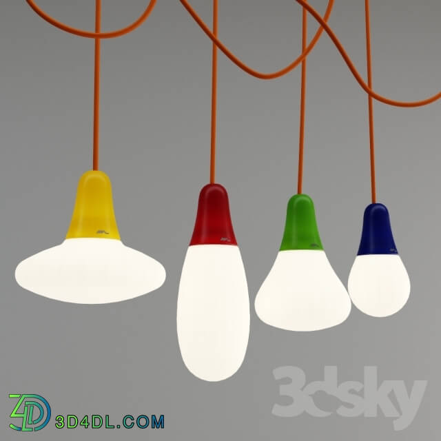 Ceiling light - Hanging lamp Martinelli Luce_ CIULIFRULI