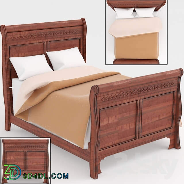 Bed - Wooden Bed