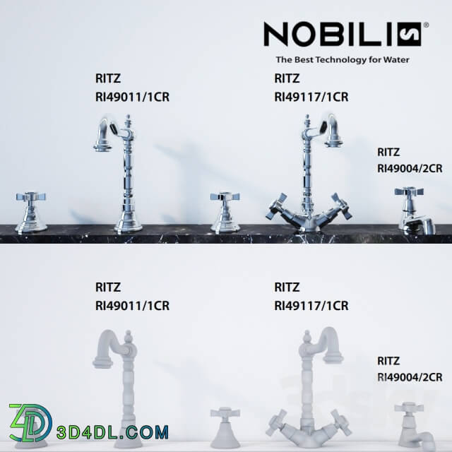 Faucet - washbasin Nobili collection