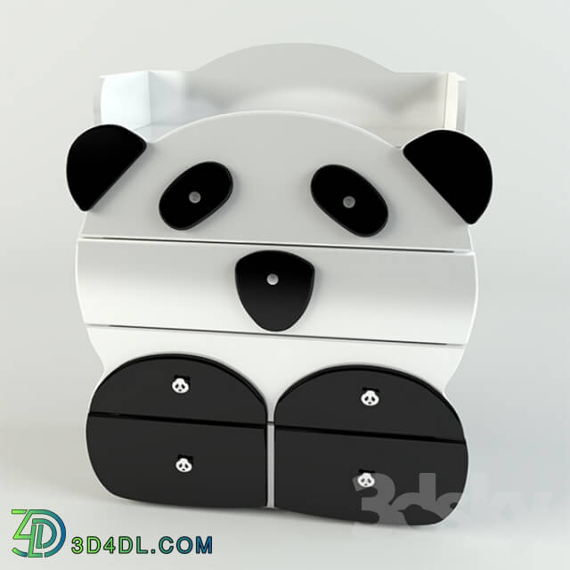 Full furniture set - A set of _quot_Panda_quot_ Children__39_s furniture