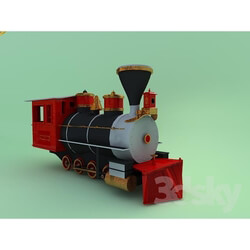 Toy - steam locomotive 