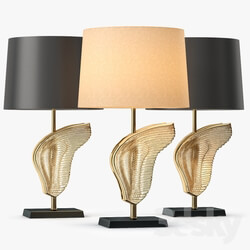 Table lamp - Heathfield _ Co Hermes Gold 