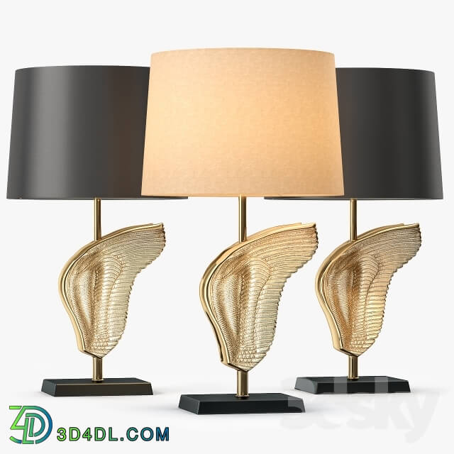 Table lamp - Heathfield _ Co Hermes Gold