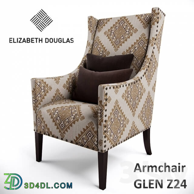 Arm chair - Chair Glen Z24_ Elizabeth Douglas