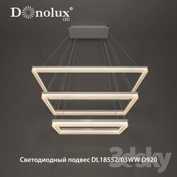 Ceiling light - LED suspension DL18552 _ 03WW D920 