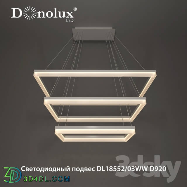 Ceiling light - LED suspension DL18552 _ 03WW D920