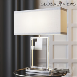 Table lamp - Global Views Crystal Slab Lamp 