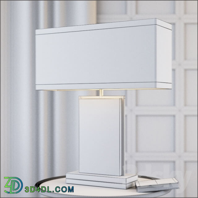 Table lamp - Global Views Crystal Slab Lamp