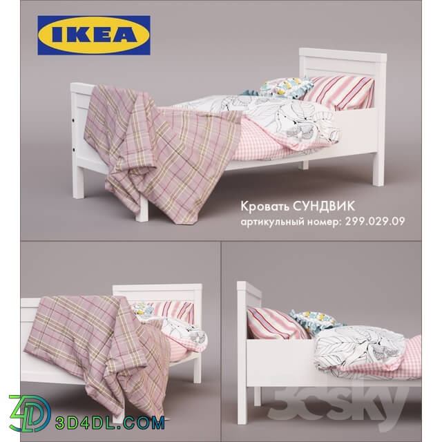 Bed - Ikea Sundvik