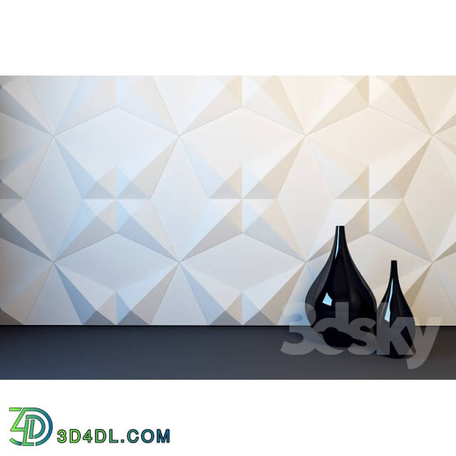 Other decorative objects - 3D panel corners