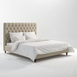 Bed - GRAMERCY HOME - MADLEN KING SIZE BED 201.007 