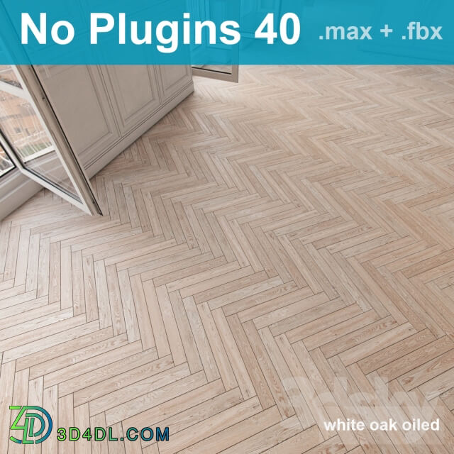 Wood - Parquet 40 _without the use of plug-ins_
