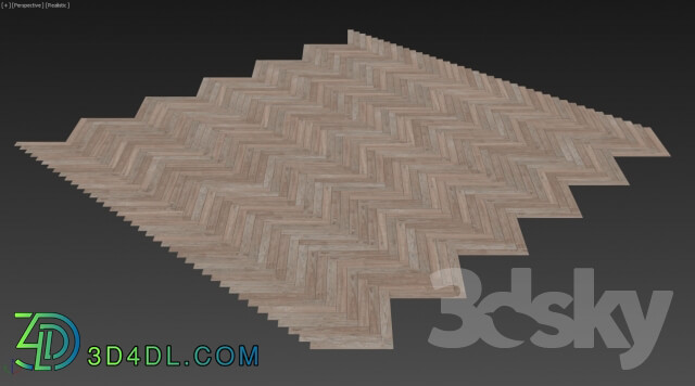 Wood - Parquet 40 _without the use of plug-ins_