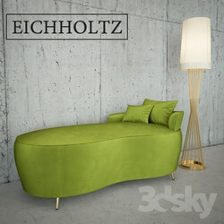 Other soft seating - Eichholtz Sofa Donatella_ Floor Lamp Holmes 