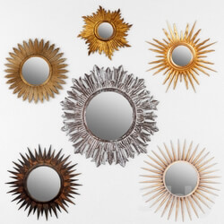 Mirror - Sunburst Mirrors Pack 