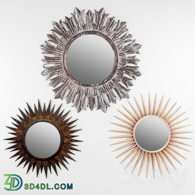 Mirror - Sunburst Mirrors Pack