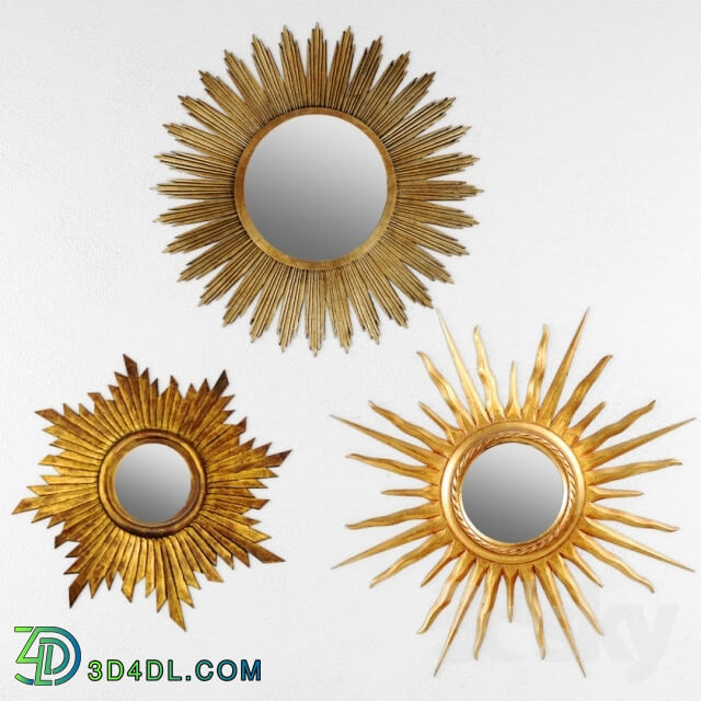 Mirror - Sunburst Mirrors Pack