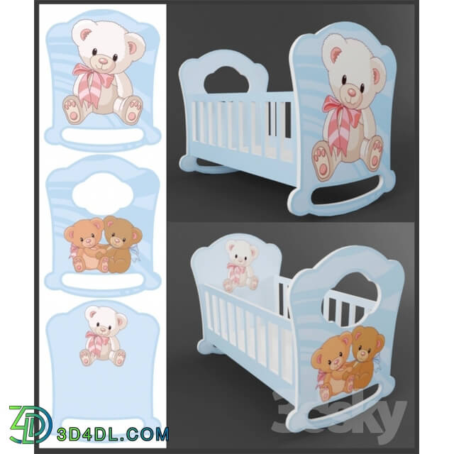 Toy - doll bed