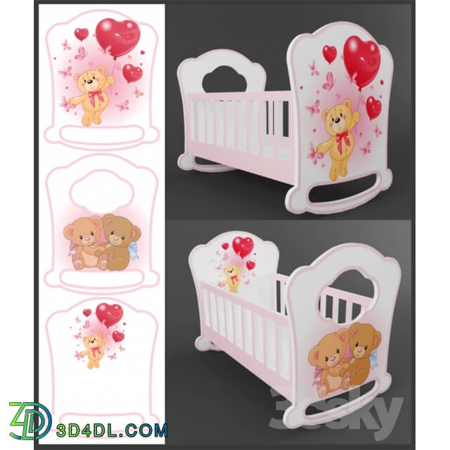 Toy - doll bed