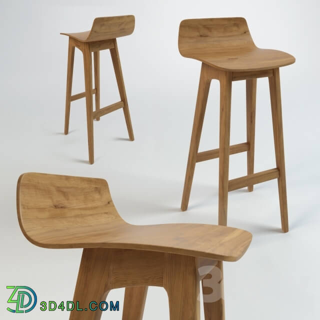Chair - Stool Wood