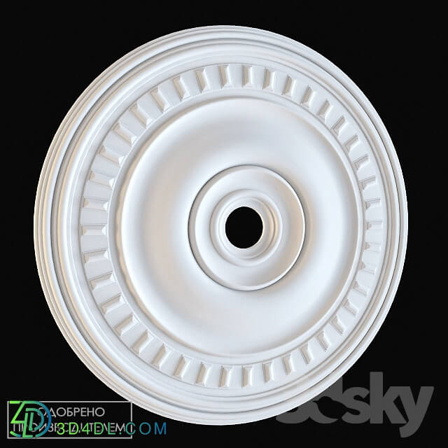 Decorative plaster - Socket