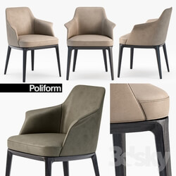 Chair - Poliform Sophie armchair 