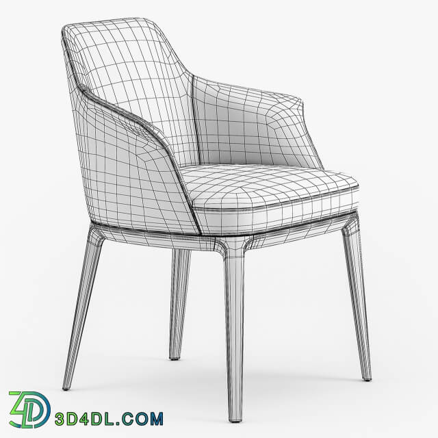 Chair - Poliform Sophie armchair