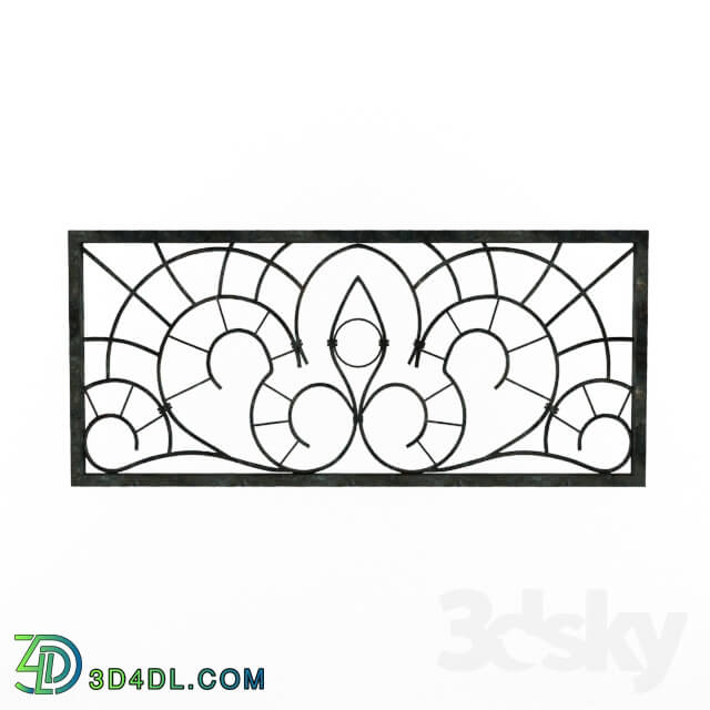 Other architectural elements - forged fence