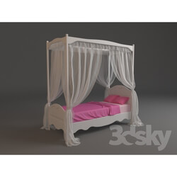 Bed - Bed canopy _Roses_ _c_ 