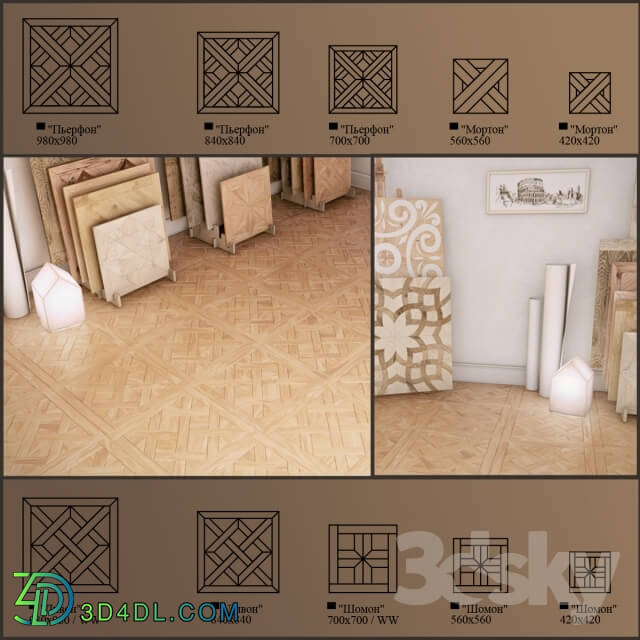 Other decorative objects - Parquet floor vol.02