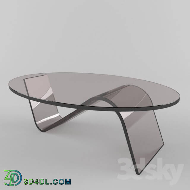 Table - Modern Glass Alissa Coffee Table