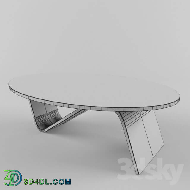 Table - Modern Glass Alissa Coffee Table