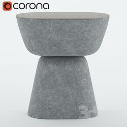 Table - Concrete table 