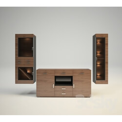Sideboard _ Chest of drawer - commode Asimetrico 