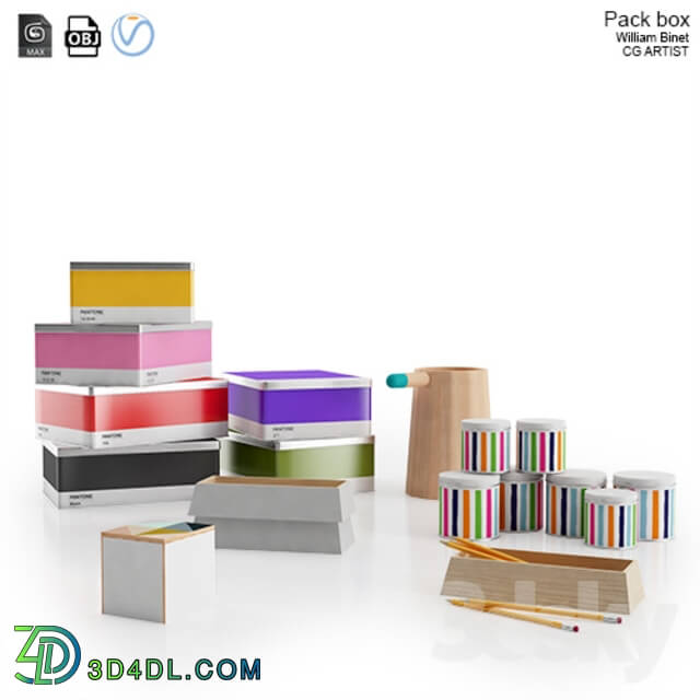 Other decorative objects - Pack box