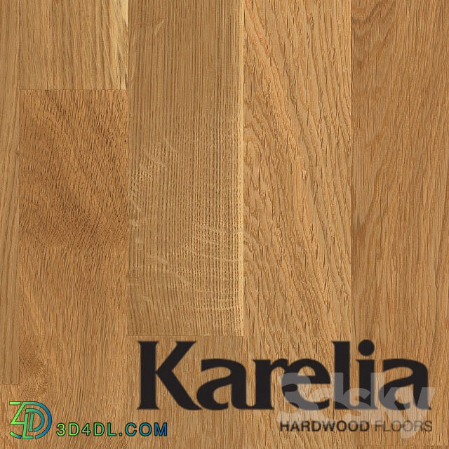 Floor coverings - Parquet board Karelia Oak NATURAL 3S