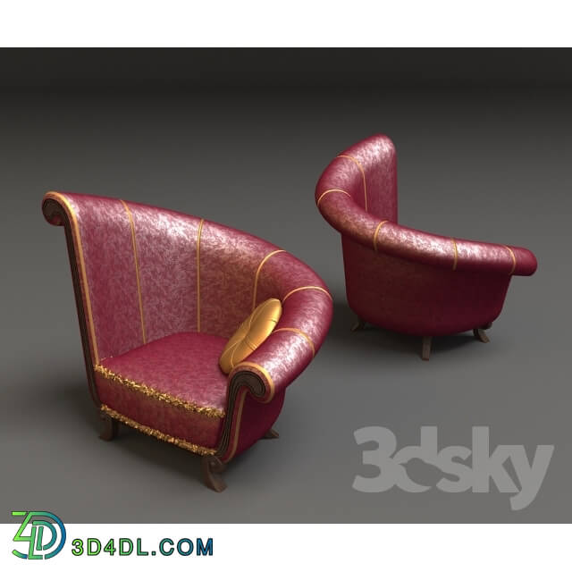 Arm chair - Chair Art Deco