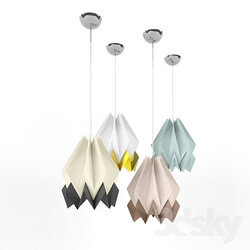 Ceiling light - origami lamp 