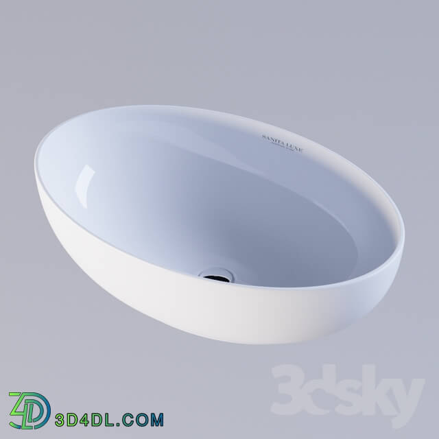 Wash basin - Washbasin Sanita Luxe Ringo Slim