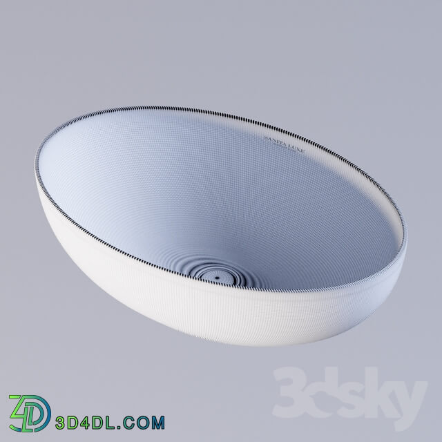 Wash basin - Washbasin Sanita Luxe Ringo Slim