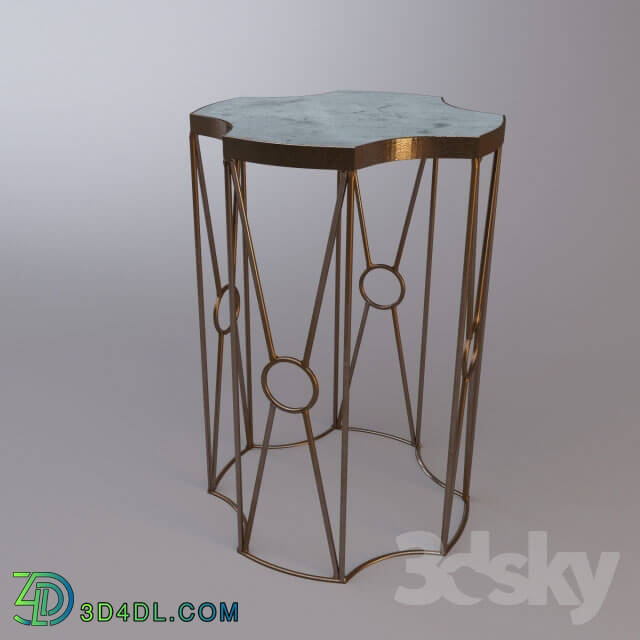 Table - EICHHOLTZ Sun Brass Side Table