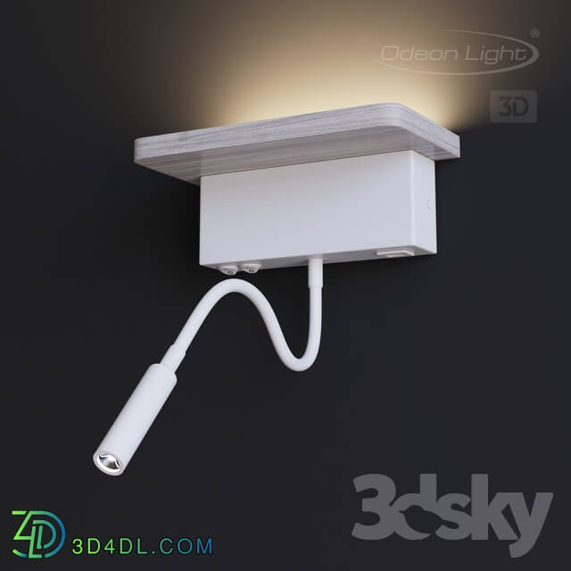 Wall light - Wall light ODEON LIGHT 3869 _ 8WL WOODY