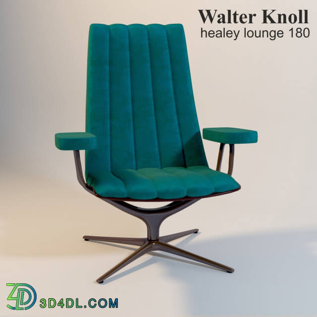 Arm chair - Walter Knoll Healey Lounge 180-10 Armchair