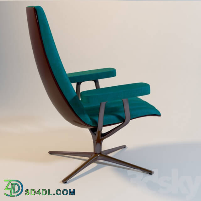Arm chair - Walter Knoll Healey Lounge 180-10 Armchair