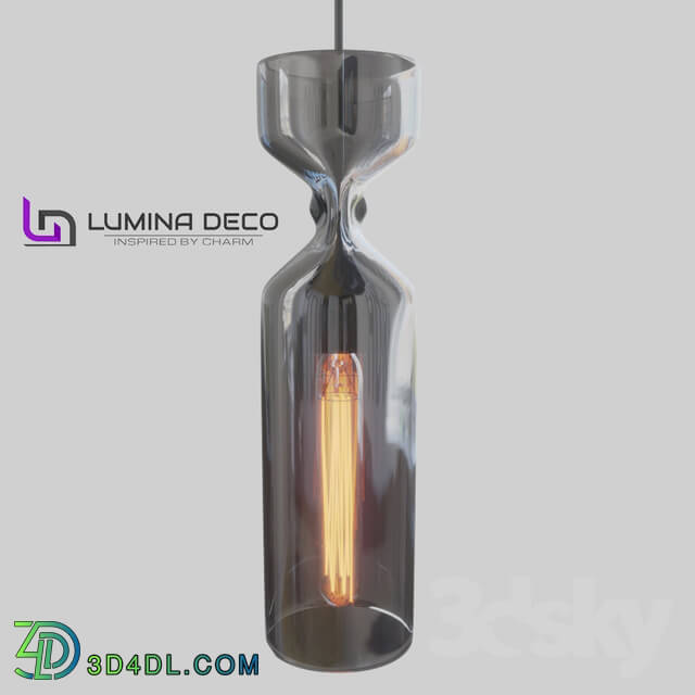 Ceiling light - _OM_ Pendant lamp Lumina Deco Vayris chrome
