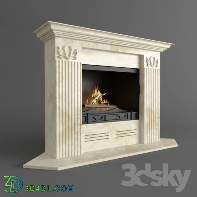 Fireplace - Classic fireplace