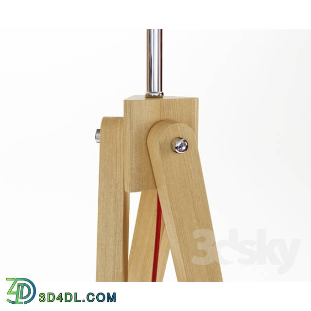 Floor lamp - Modern Wooden Floor Lamp _LB-10026_