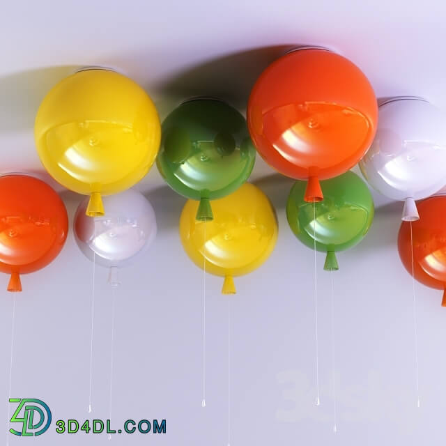 Ceiling light - Chandelier Balloons Memory Light