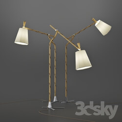 Floor lamp - LuXiole Lampadaire_ Designheure 